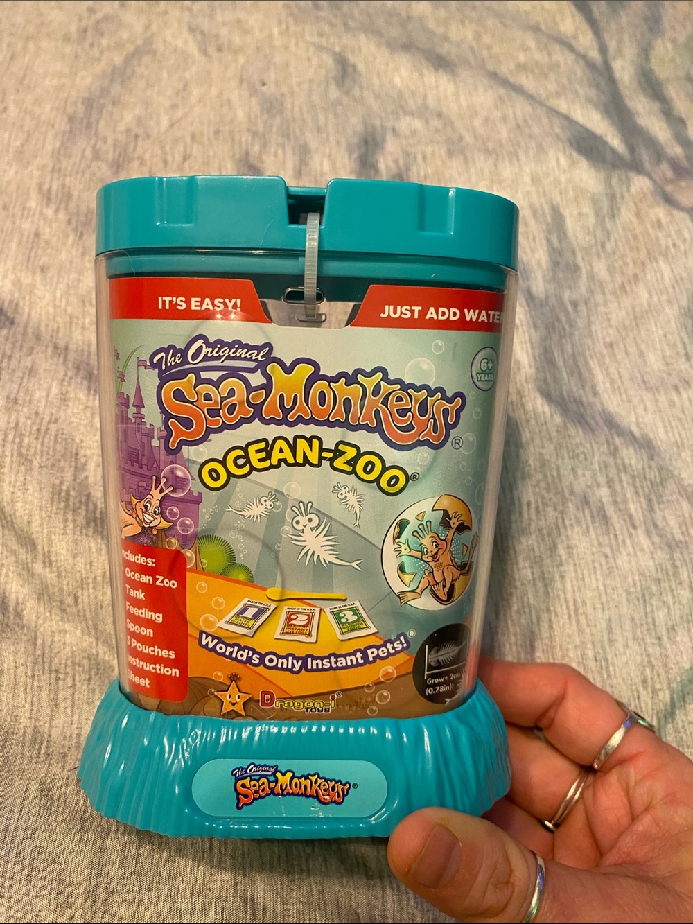 The Original Sea Monkeys Ocean Zoo Kit Dragon-i Toys
